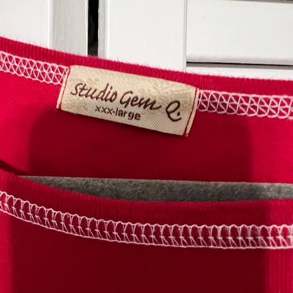 Christmas top, 3/4 sleeve, size xxl - Picture 3 of 7